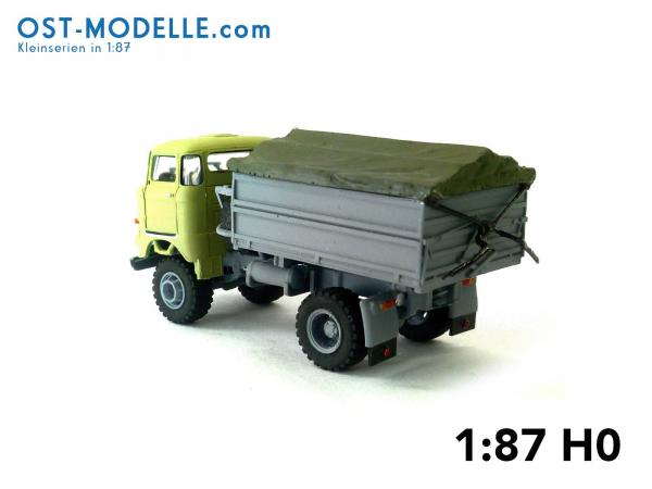 IFA W50LA ND 2-Seitenkipper geschlossener Plane